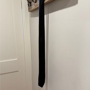 Tommy Hilfiger Black Matte Tie Classic Accessory